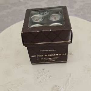 Wiliams Sonoma Set Of 4 Mini Grilling Thermometers